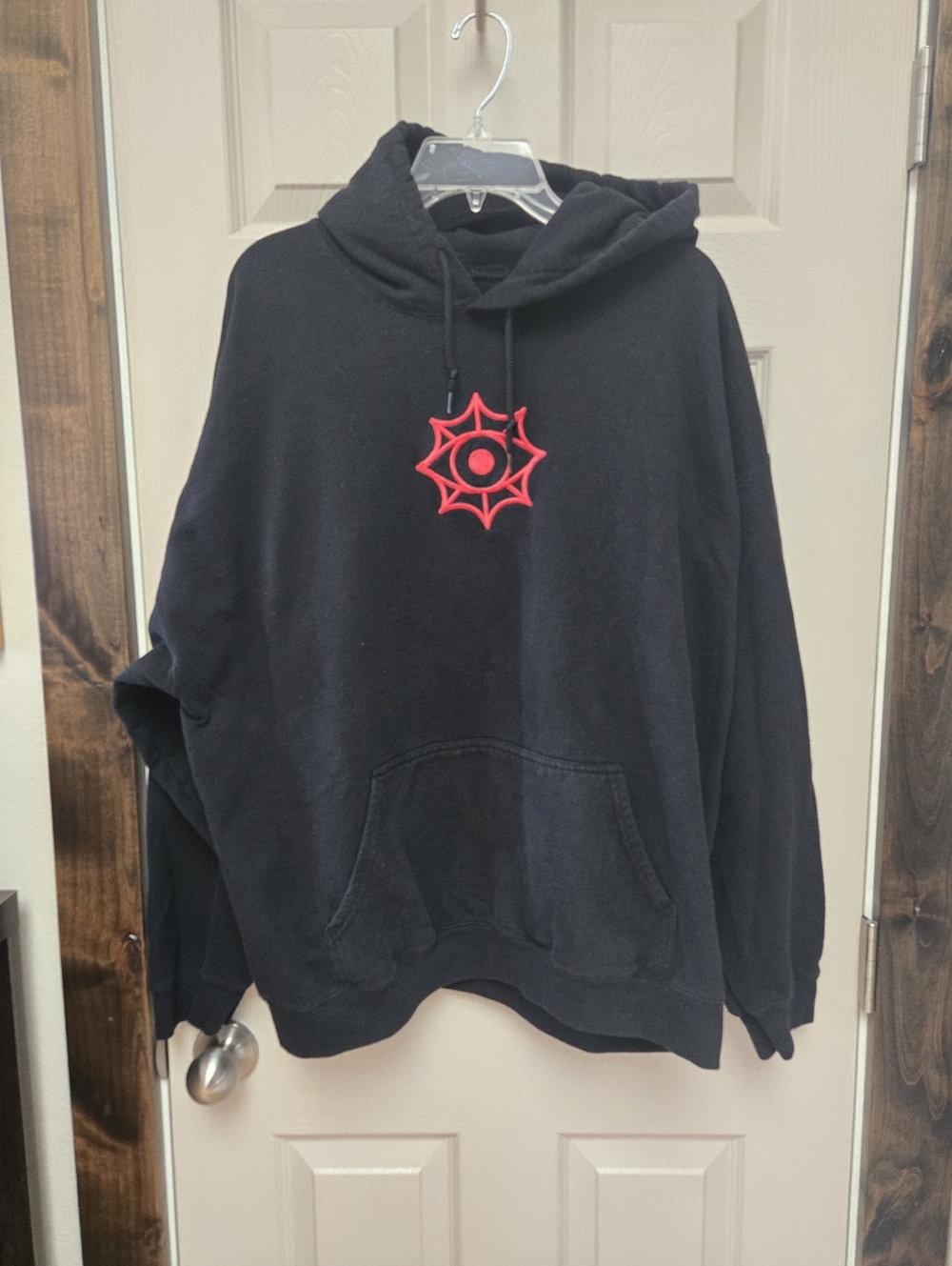 Red Web Hoodie